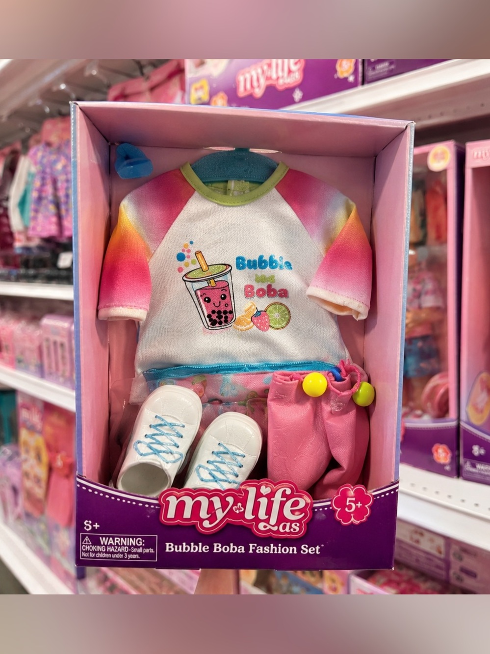 My Life As Bubble Boba Fashion Set Doll Clothes & Accessories NIB